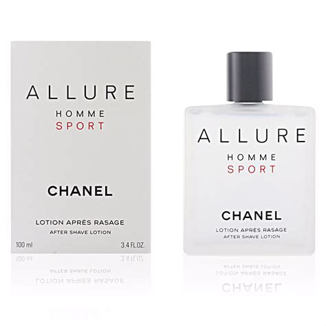 chanel allure homme sport after shave lotion 100 ml|allure homme after shave moisturizer.